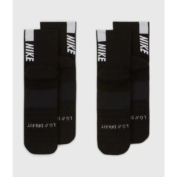 New NWT Nike Spark Cushioned Ankle Running Cushioned Socks Black Women's 9.5-11 - Picture 3 of 7